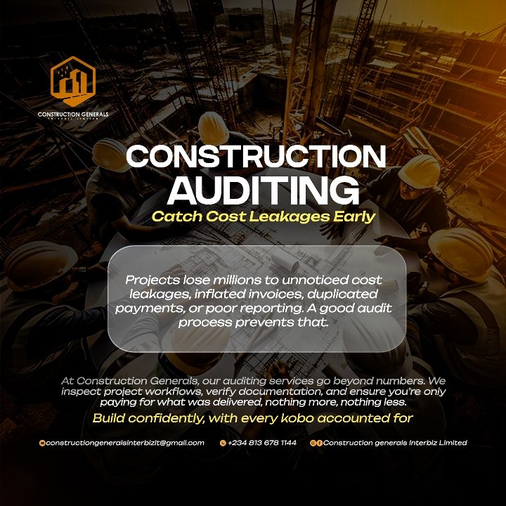 Constr_Generals's tweet photo. 🚧 Monday kickoff, construction pros! 💪  

Our Monday Digest reveals how to save time, cut costs, and stay compliant on your projects. 🏗️  

👀 Swipe the flyer for must-know tips!  
🔥 Build smarter now!
 #MondayDigest #ConstructionAuditing #BuildSmart #ConstructionProfessionals https://t.co/36ukiHE4vw