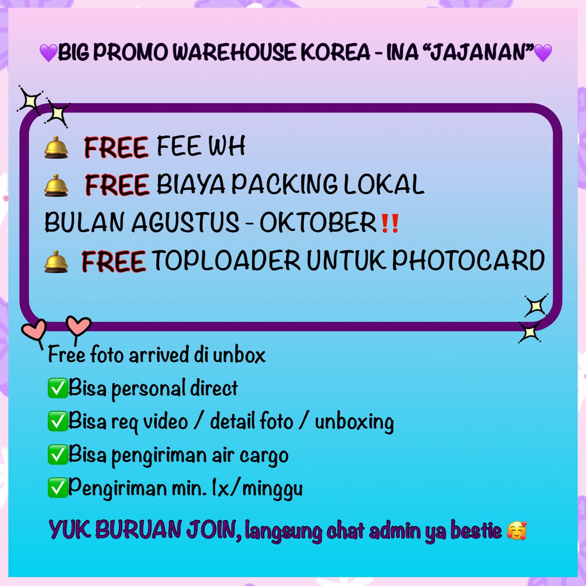 Jajanan Noona (FIRST HAND WAREHOUSE KOREA - INA) tweet media