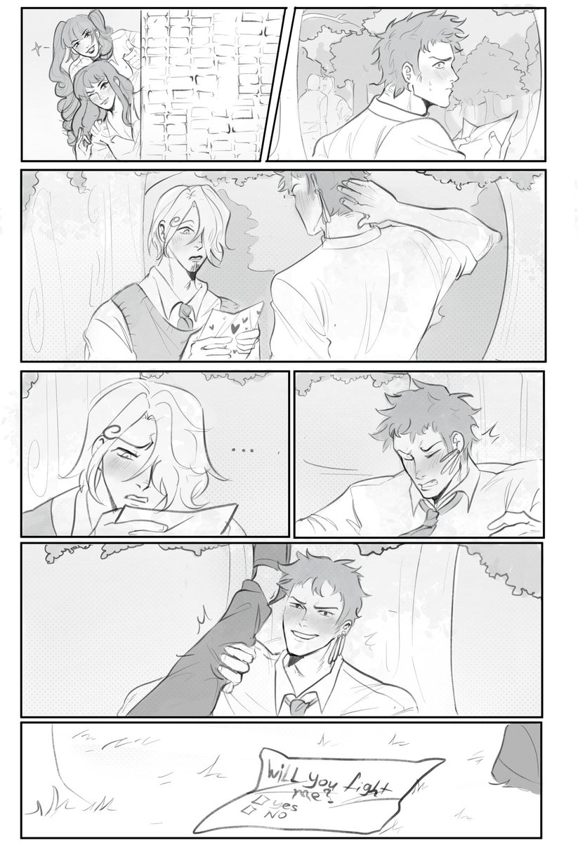 Thank you to the amazing <a href="/enchannw/">ena (@enthaluna new acc)</a> for bringing this scene to life from my fanfic: Will you…? Yes/No

archiveofourown.org/works/63532738