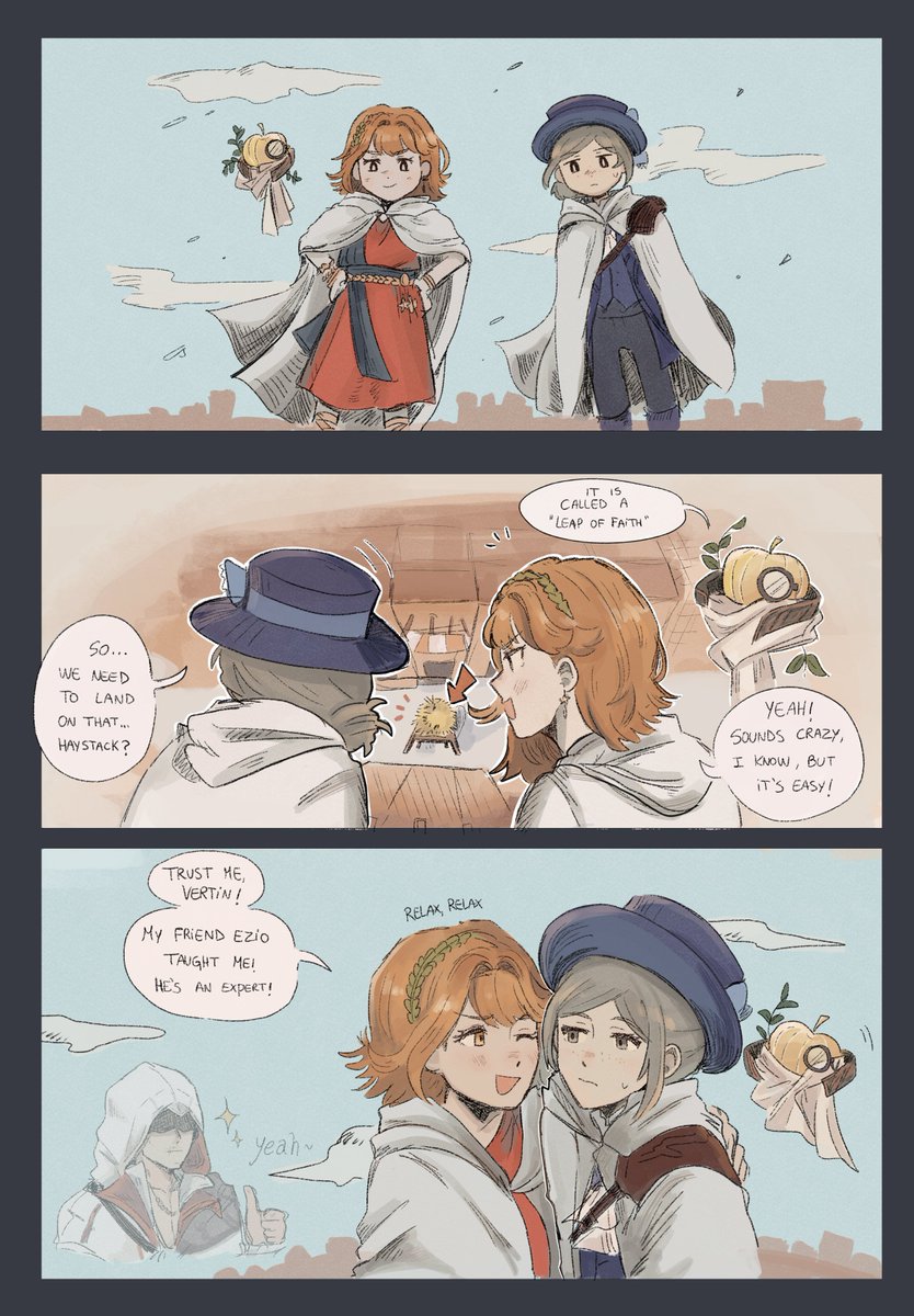 mogufuuri's tweet photo. Ezio's best student! 🎵🗡️
#Ezio #Vertin #Regulus #APPLe #Reverse1999AssassinsCreedCollab #Reverse1999 https://t.co/gB45C4fLh9