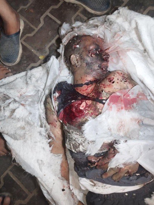 <a href="/AnasAlSharif0/">أنس الشريف Anas Al-Sharif</a> Anas Al Sharif &amp; Mohammed Quraiqa bombed after IDF deliberately targeted a journalists’ tent opposite Al-Shifa Hospital.

Unlike many Western "journalists", they were true journalists for their fearless steadfastness in reporting the truth.

May these images forever haunt Israel.