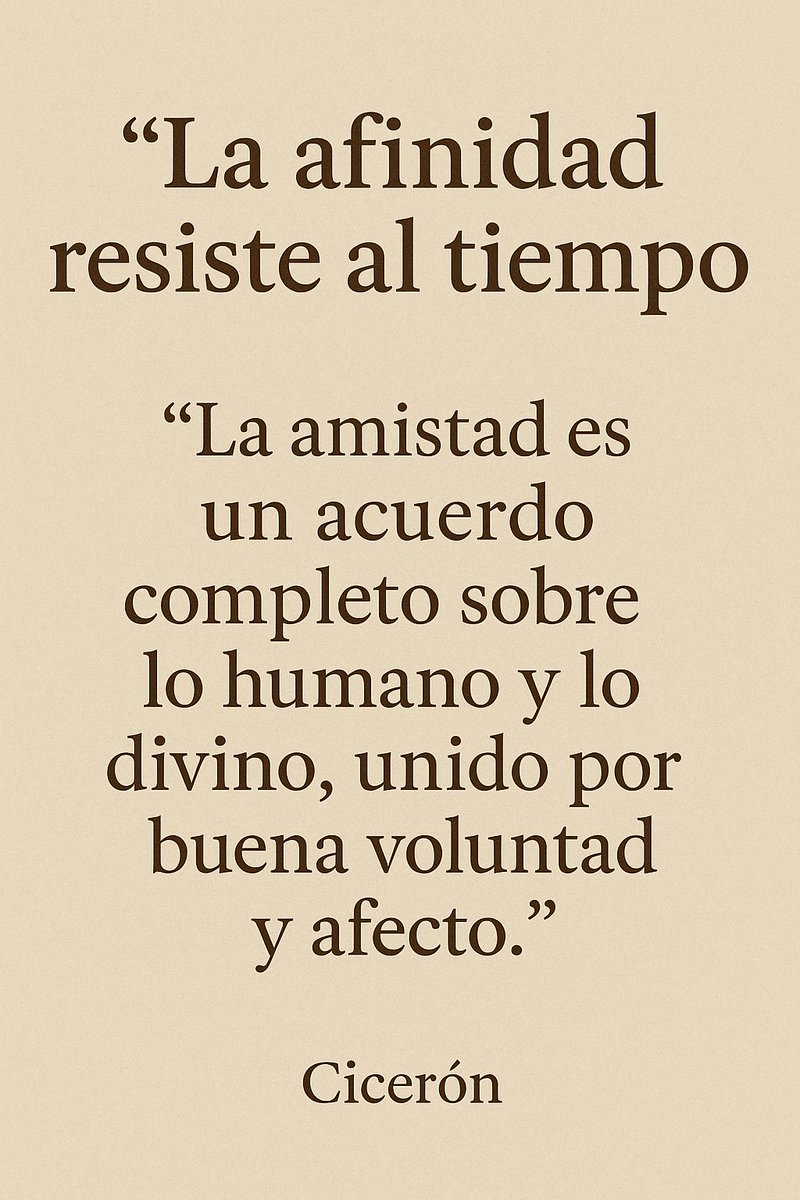 Escribí sobre la amistad. ¿Algunas son para siempre? 
La afinidad lo explica
¿Creen en la amistad para siempre?

✍️La afinidad resiste al tiempo open.substack.com/pub/elsalevrer…
