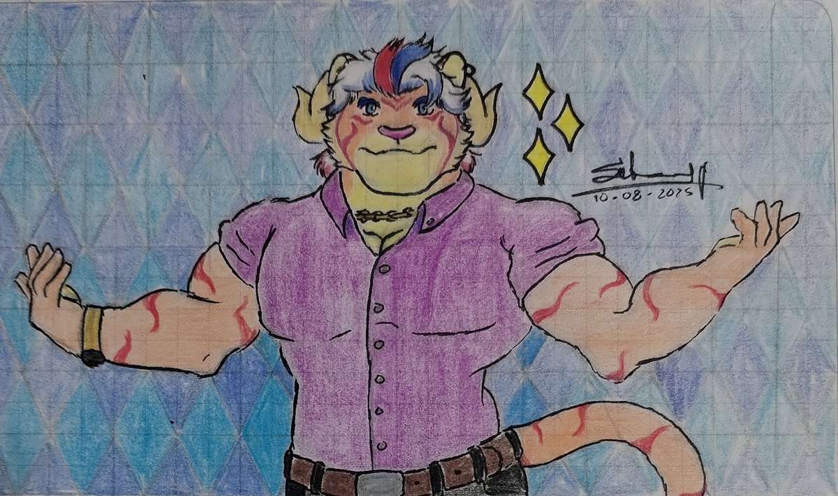 No se me gustó más la cara y sobre todo el corte, hace rato que no dibujaba. Espero les guste y recuerden seguirme en mi canal de Telegram donde subo dibujos y más de mis bobadas y recuerden darle ❤️ y 🔁 me ayudarían bastante. t.me/laoficinadelme…