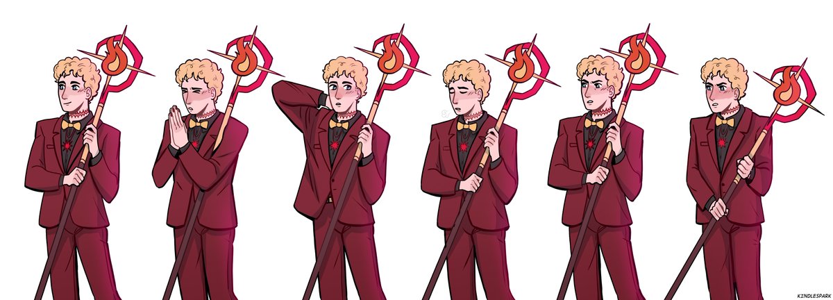 kindlestuck's tweet image. i was the artist for buddy dawn's ending on @HeyGirlieGame! ☀️🍎 this flop ending was kept secret from the whole team until just before release. it was beautiful 🥳 #dimension20 #fhjy