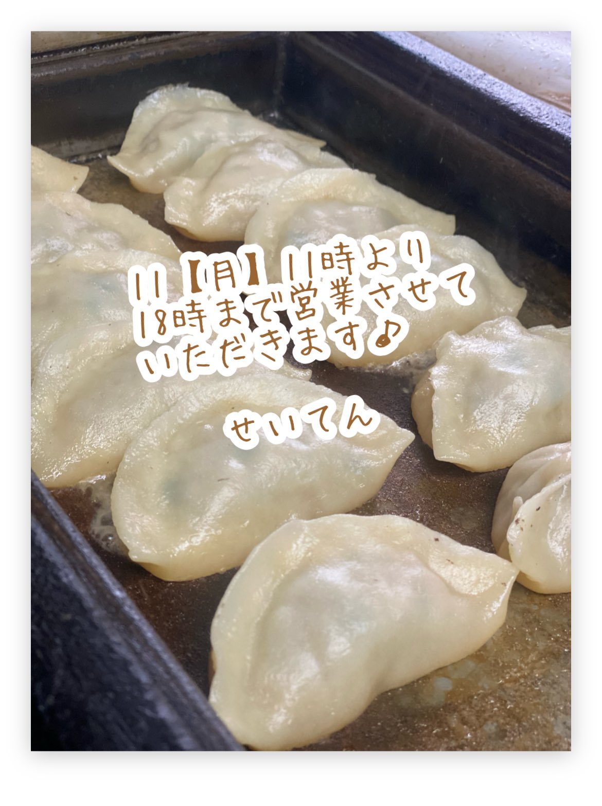 餃子ページ せいてん餃子🥟 on X: 