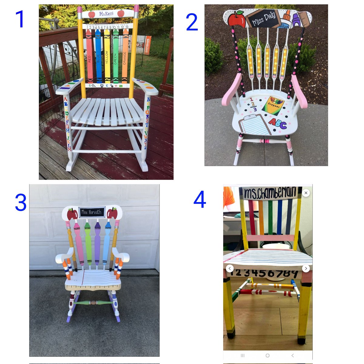 Schwann298's tweet image. The first is the inspiration. The 2nd is my unfinished creation. How did I do? Now mind you, I have a 3 year old. 🚨Send donations. I know them 4 year olds going to drive me nuts about this chair. 👩🏾‍🏫 Life.
#clearthelists
amazon.com/hz/wishlist/ls…
