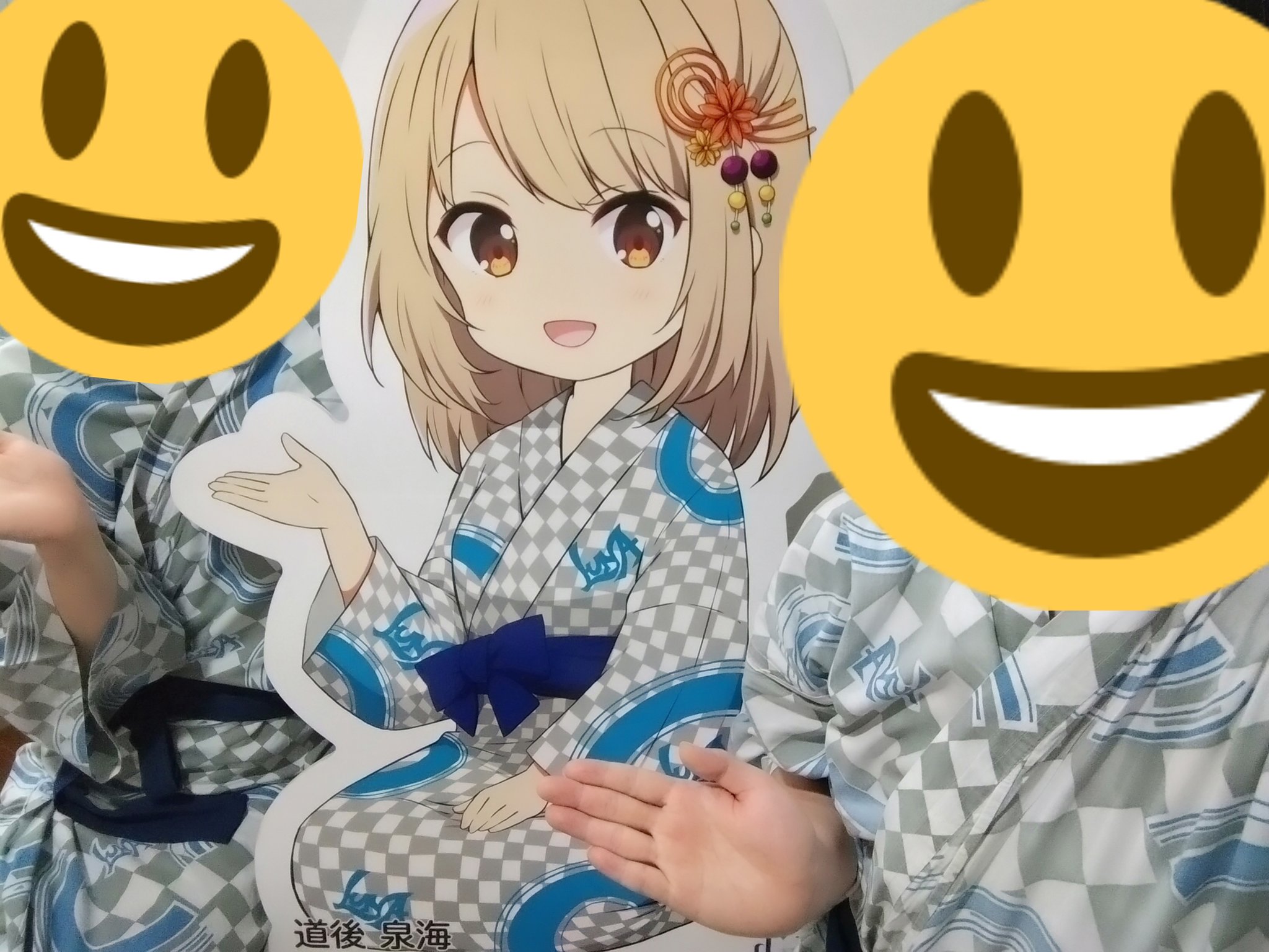 温泉むすめ　道後泉海ちゃん　ライブTシャツ 道後泉海の書き下ろしイラストを使った限定グッズが返礼品（愛媛