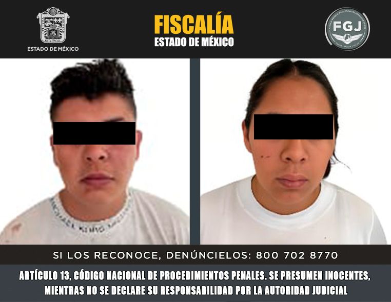 FiscaliaEdomex's tweet image. #AProceso. La #FiscalíaEdomex estableció la probable intervención de Axel “N” y Mayrani Guadalupe “N”, en el hecho delictivo de secuestro exprés con fines de robo registrado en #Texcoco, ilícito por el que la Autoridad Judicial determinó vincularlos a proceso.…