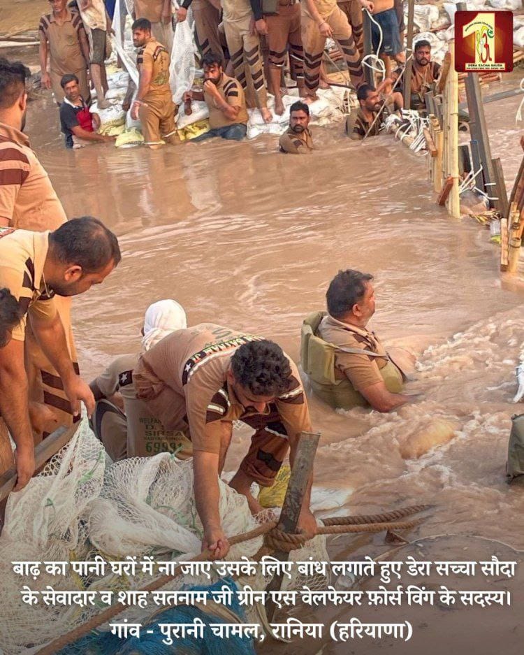kh_insan926's tweet photo. Guided by the humanitarian vision of Saint Dr MSG Insan, the Shah Satnam Ji Green S Welfare Committee stands at the forefront of #DisasterManagement, ensuring rapid relief, rehabilitation, and rebuilding for communities in crisis. https://t.co/xNLgnJLAHx