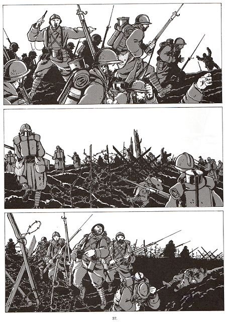 ChrisJRuss's tweet photo. @DavidBanicaRO Van Sciver's Hypo is also excellent. Jacques Tardi war comics are really well drawn. And this St. Joan of Arc children's book isn't a comic but has amazing illustrations. https://t.co/7iWrtWxL80