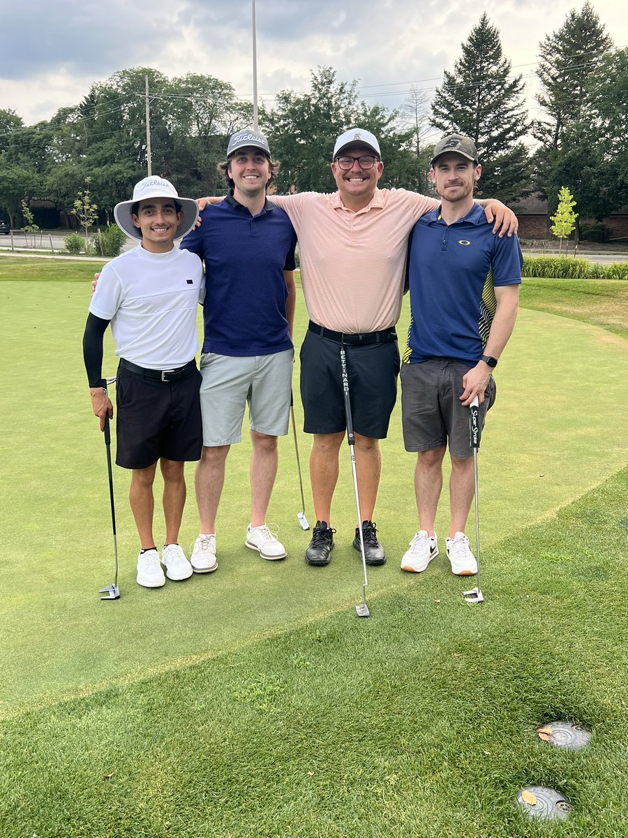 golf_rm's tweet photo. 2nd Annual RM Alumni Golf Outing was a success! Thank you for coming out. I am so proud of the history of this program and to be a small piece of it!congrats to our back to back champs! Who will take them down next year? @AthleticsRMHS https://t.co/3yap2KrVIN