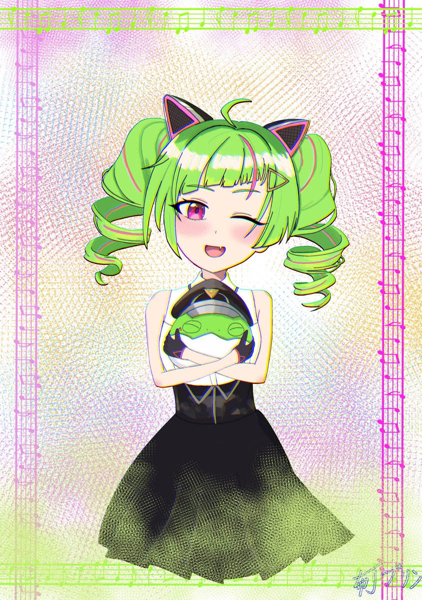 でるさん、お誕生日おめでとうございます！！🥳🎉
💚💚
#Δrt #DELUTAYAΔ生誕祭2025