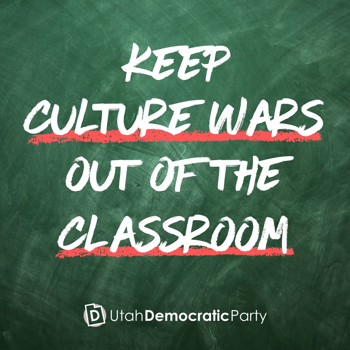 Utahns don’t want politicians pushing culture wars into the classroom. Period.