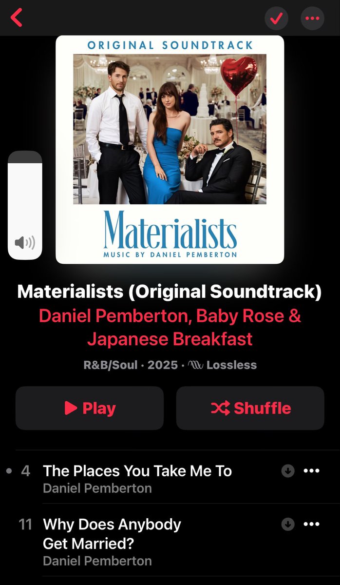 On a separate note. The Materialists score though > Lol