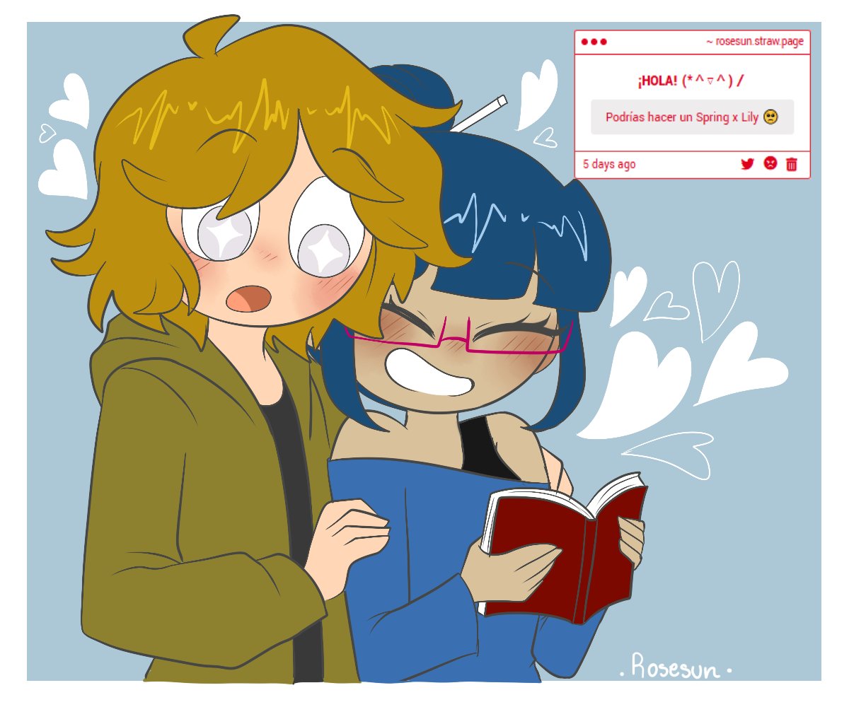 Rosesun707's tweet photo. 1/10 Straws pendientes
Perdona la tardanza! espero que te guste โจ
#fnafhs #fhs #springlily https://t.co/jLD1Z4mphP