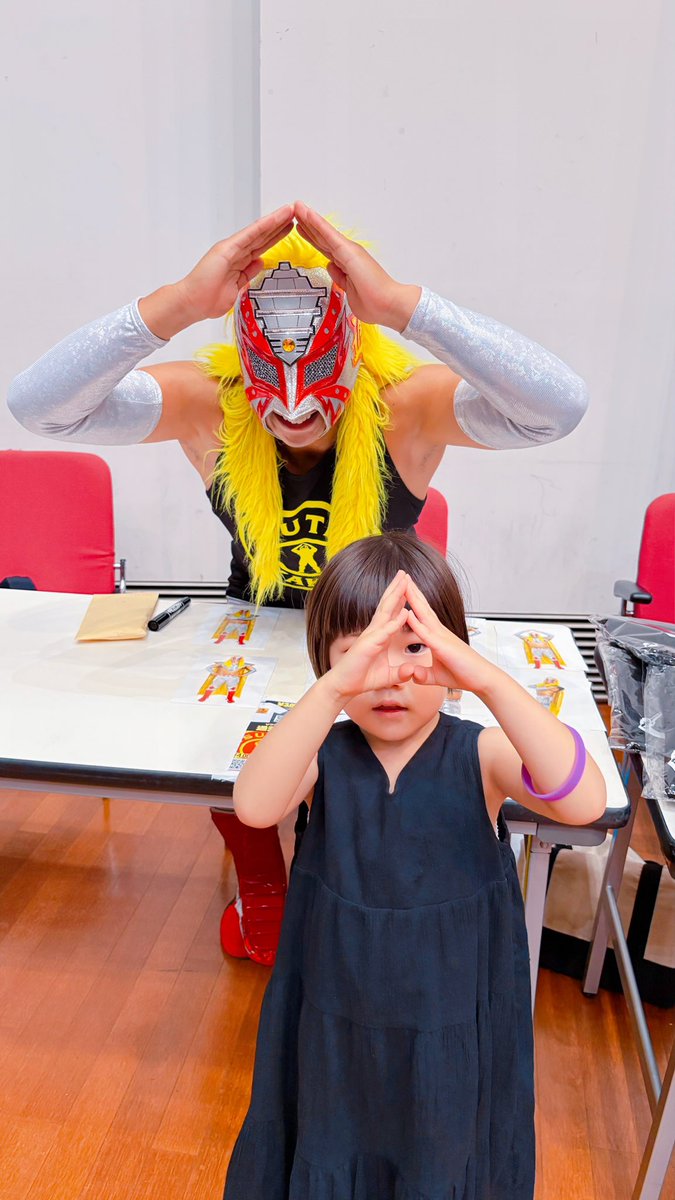 昨日は紫焔の大会に行きました😊
通天閣下選手初めましてでした^ ^
今日も楽しかった！
#プロレスリング紫焔
#東成区民センター