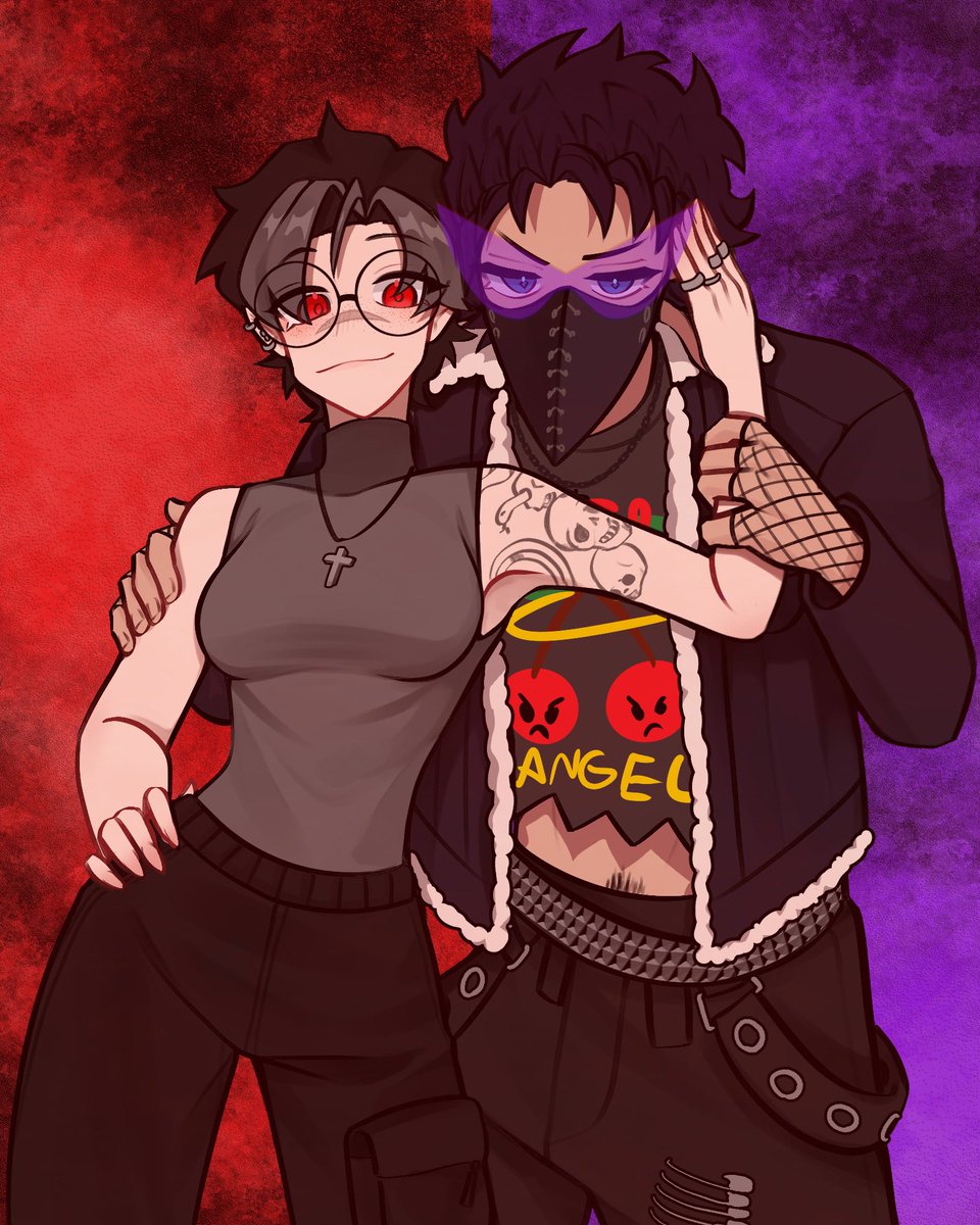 TheTinyLoner's tweet photo. NEW ART I COMMISSIONED IS HERE (forgot to post it)
IT WAS DONE BY THE LOVELY #NatariZer0 Make sure to check them out and get art from them >:3
Anyways thatβs me and my crowest Krow @KrownoLive https://t.co/GrLxRlVFH3