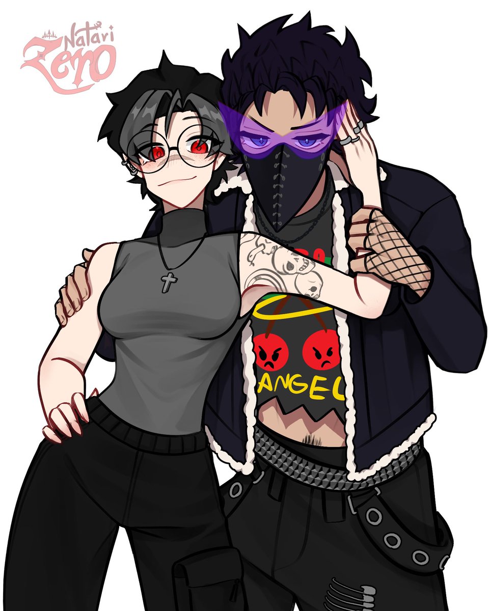 TheTinyLoner's tweet photo. NEW ART I COMMISSIONED IS HERE (forgot to post it)
IT WAS DONE BY THE LOVELY #NatariZer0 Make sure to check them out and get art from them >:3
Anyways thatβs me and my crowest Krow @KrownoLive https://t.co/GrLxRlVFH3