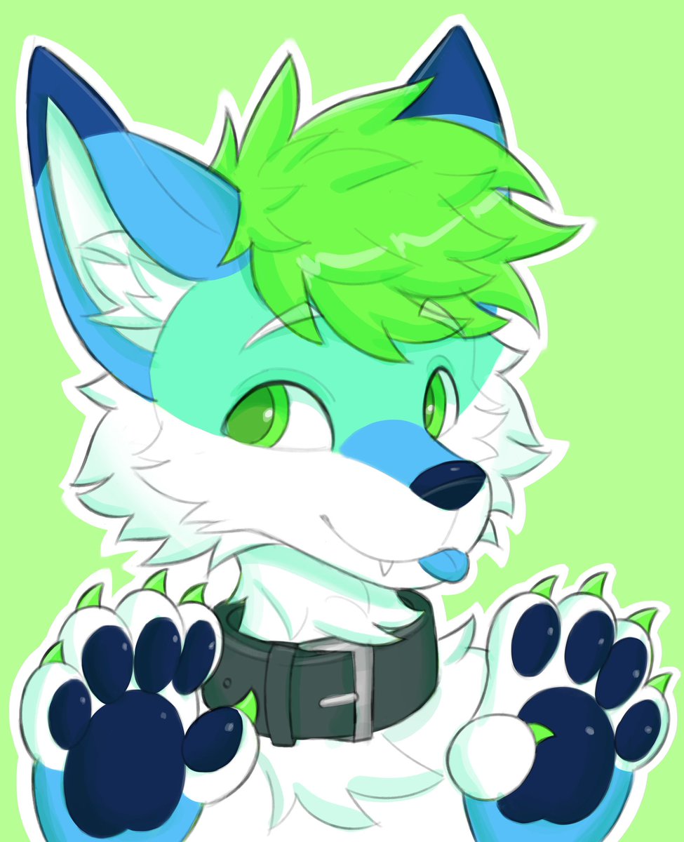 cyanfiz's tweet photo. finally made a badge for myself! #furry #furryart https://t.co/bAoP7nN6Aj
