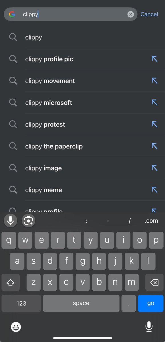 Typed in clippy for the first time on my browser and this popped up.

once again.. early