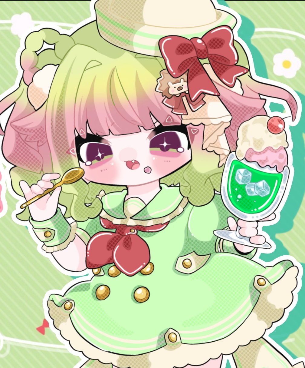 緋咲葉桜 ページ Koitsukihime Stained Glass Angel Print High Waist OP by Baby