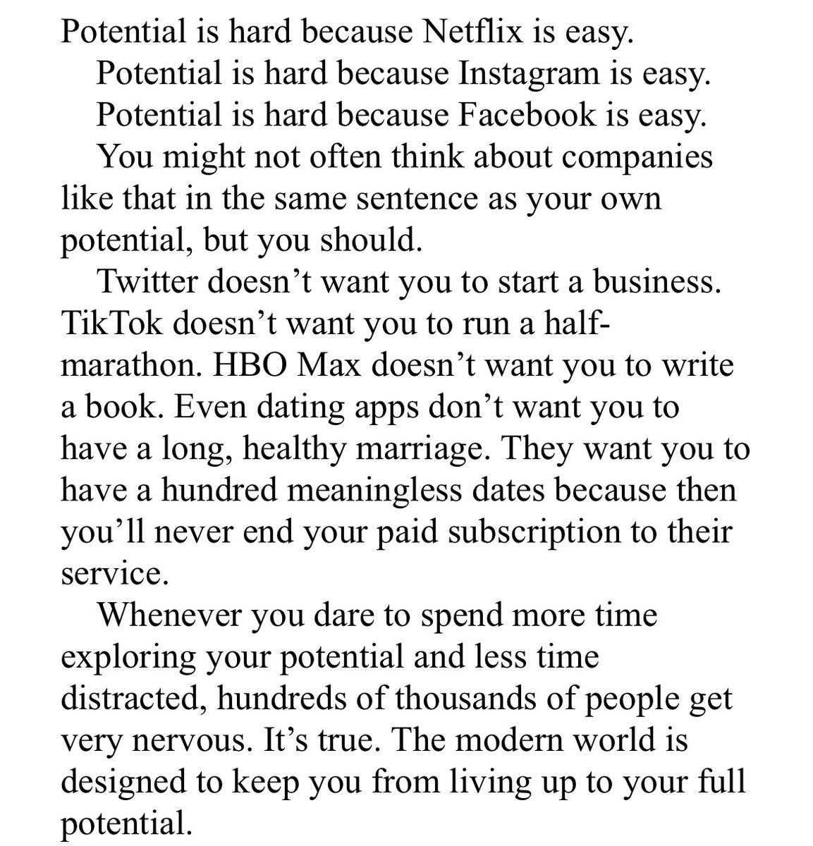 potential.