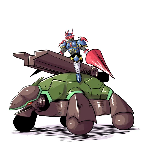 カタパルトタートル騎士ガイア