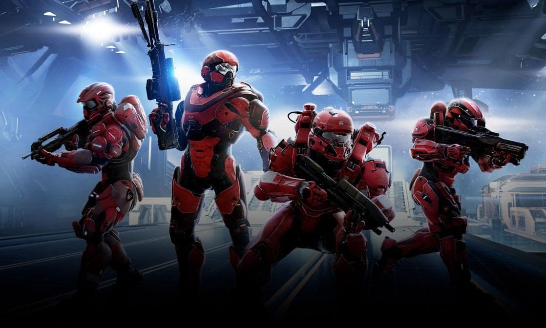 _themolinator's tweet photo. In honor of Halo 5’s anniversary coming up, as a treat for you guys for giving my last post so much love and as a lil bit of personal fun, I have recreated H5’s Multiplayer Beta promotion art picture. 

Hope you guys like it. 😬🤗🫶🏼 https://t.co/c3SX9wVNUH