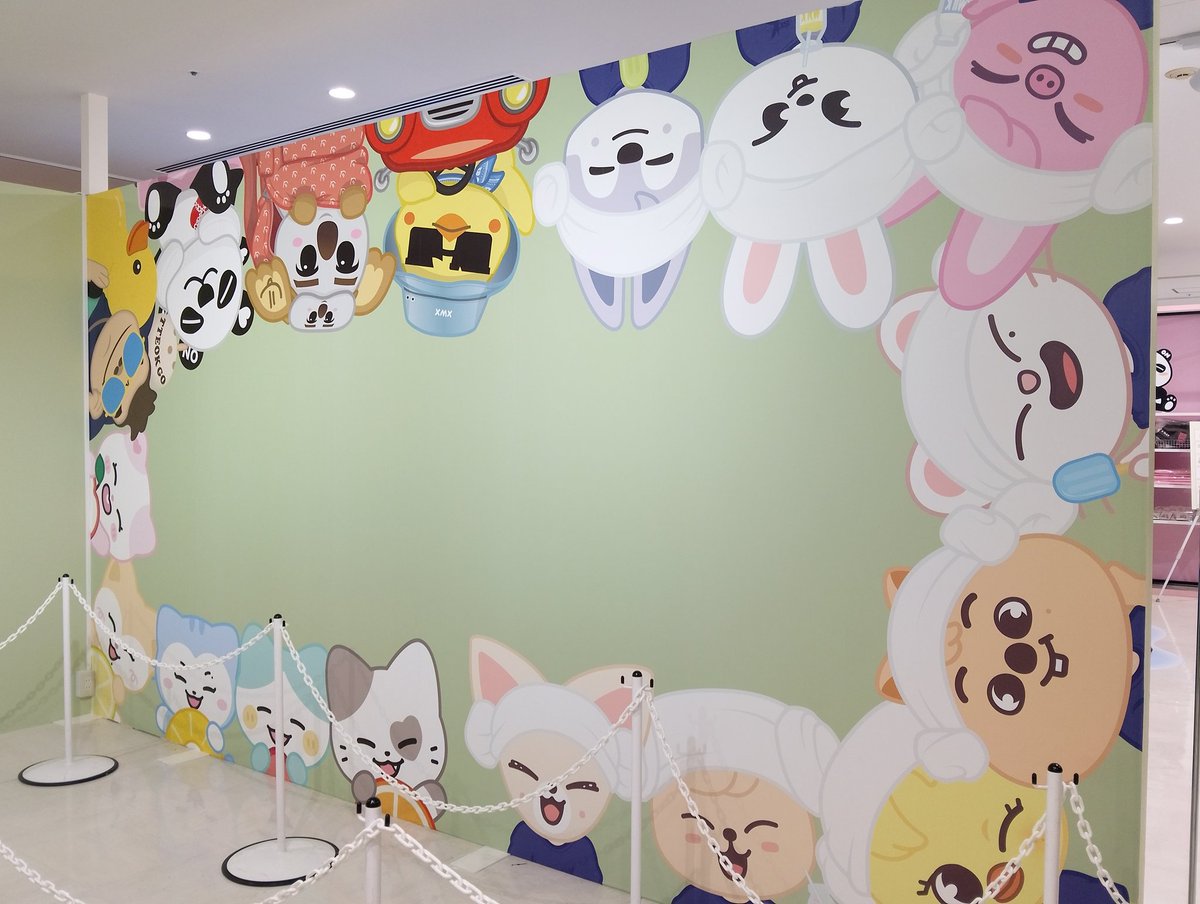 ポップアップに行って来ました☺️
ZooPMのPan. K🐼コアラくん🐨Pi Young🐥がサマーベッドでお昼寝中💤仲間が減ってしまって寂しい😭でも可愛い空間だった🥰
#JYP_JAPAN_POPUP_STORE_2025