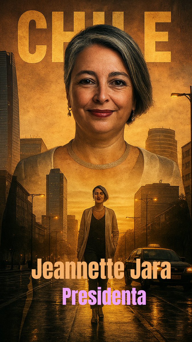 Vamos al cambio para Chile y en Paz. #JeannetteJaraPresidenta2026 #SiSePuede #Chile2025