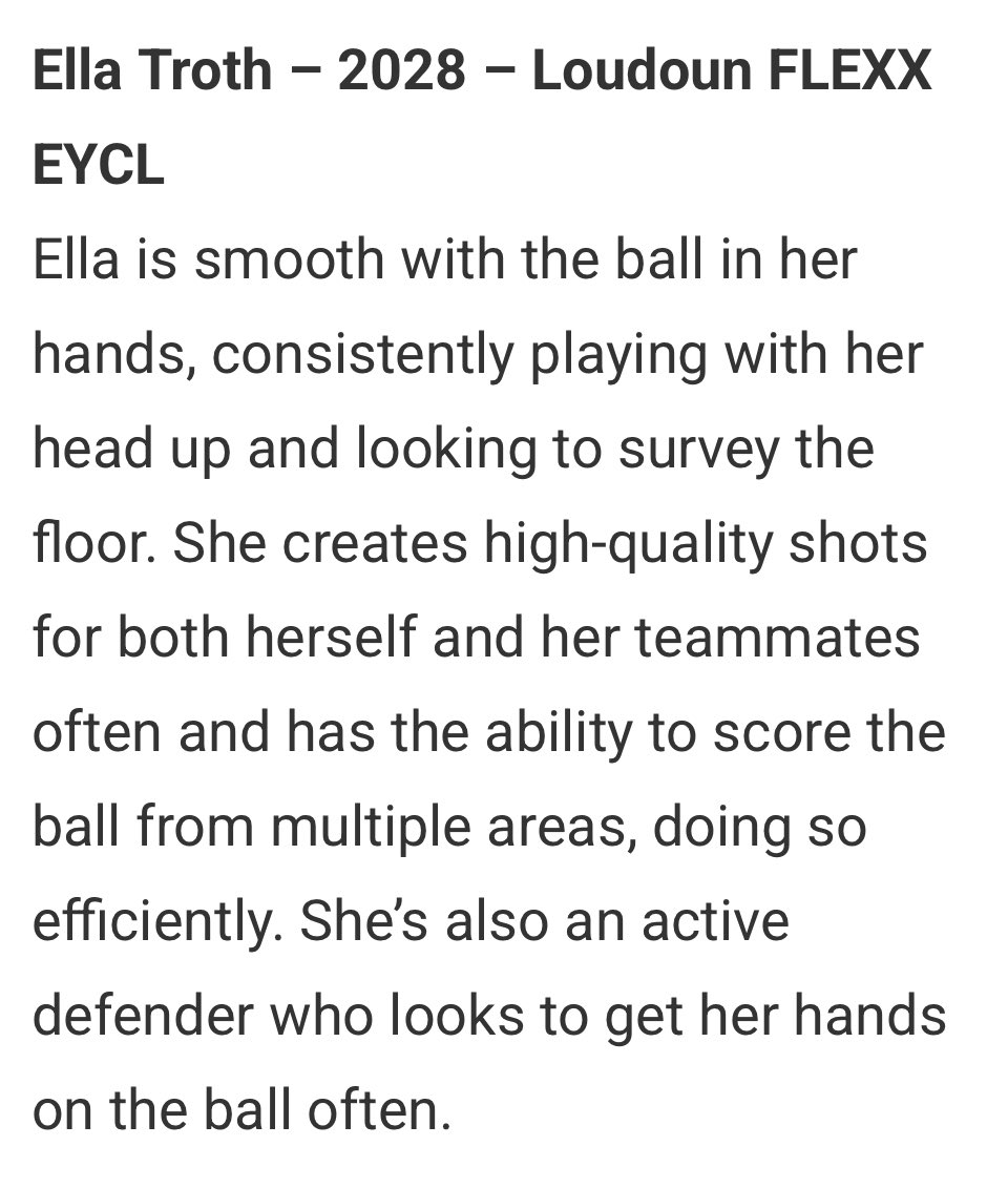 Thanks <a href="/JrAllStarBB/">Jr. All-Star Girls Basketball</a> for the write up