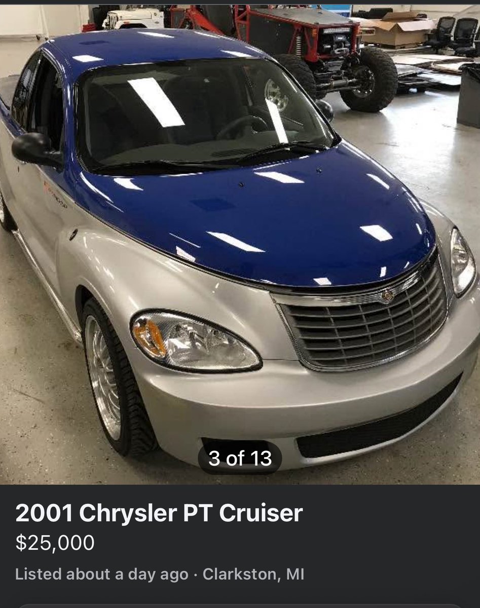 The Chrysler pt10 is for sale