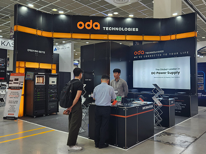 ODAtechnologies's tweet photo. ODA successfully concluded the three-day exhibition at K-Display 2025, held at COEX. 
ODA showcased its technologies in OLED/LED component &amp; module testing, durability life testing, and DC power supply for display deposition equipment. https://t.co/beA2XIvVv9