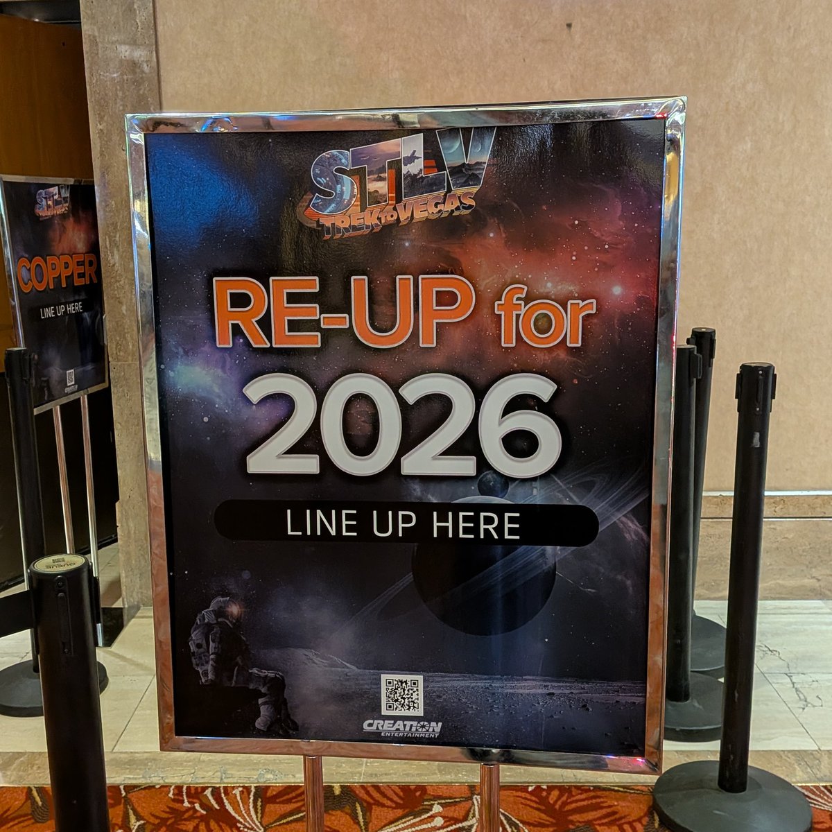 #STLV  That's going to be it for our live social media coverage, but we will have a lot of stuff coming up on the site in the next few days covering all the news and cool stuff around the con. And of course we'll be back next year for more panels and coverage.