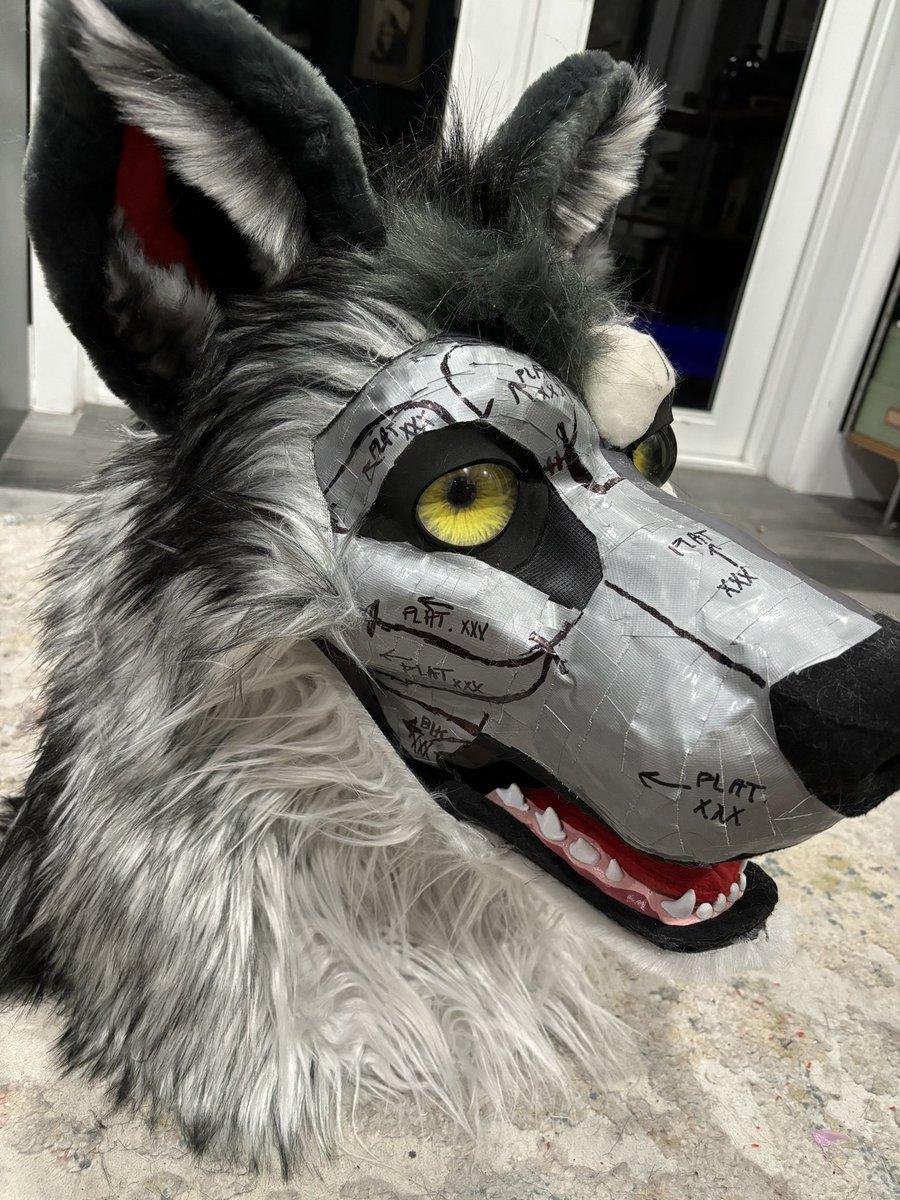 Been a while!! Here’s a sneak peek of Delta’s head coming together finally.