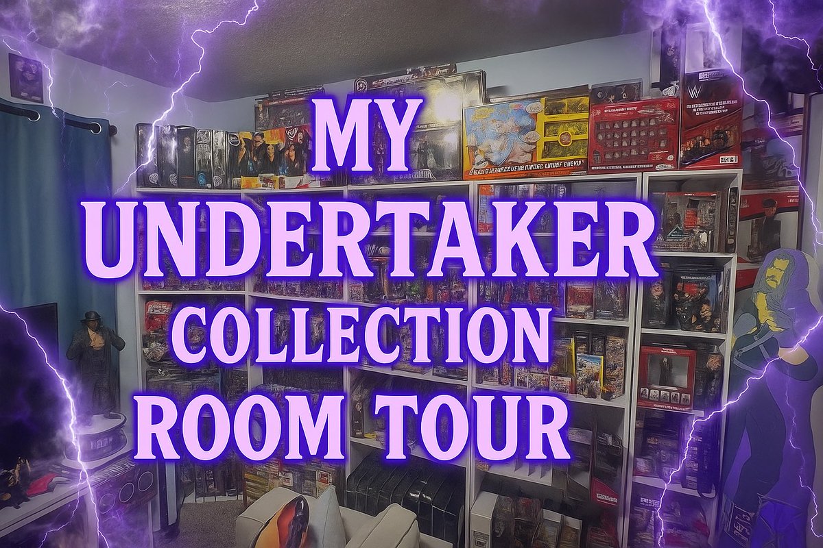 CollectUpDead's tweet image. Dropping this Wednesday at 4pm on YouTube - my @undertaker collection room tour!