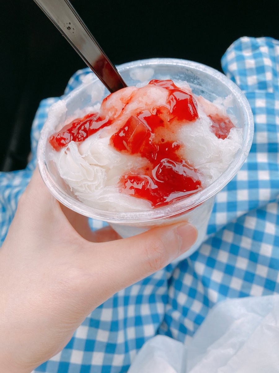 かき氷うまい🍧