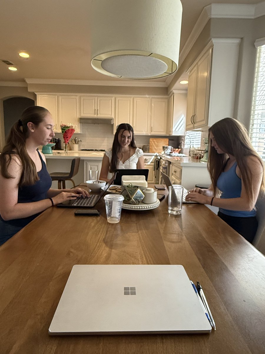 Hard at work at our board meeting for Gear Up and Give! Thank you Nicole and RGS for your donations. If you have any sports gear you’d be willing to donate, please DM me!!

More info: gearupandgive.org

<a href="/haileytoth2026/">Hailey Toth</a>