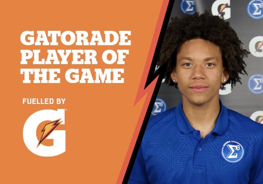The <a href="/Gatorade/">Gatorade</a> Player of the Game is Alexander White which also was his debut

#FuelledByG