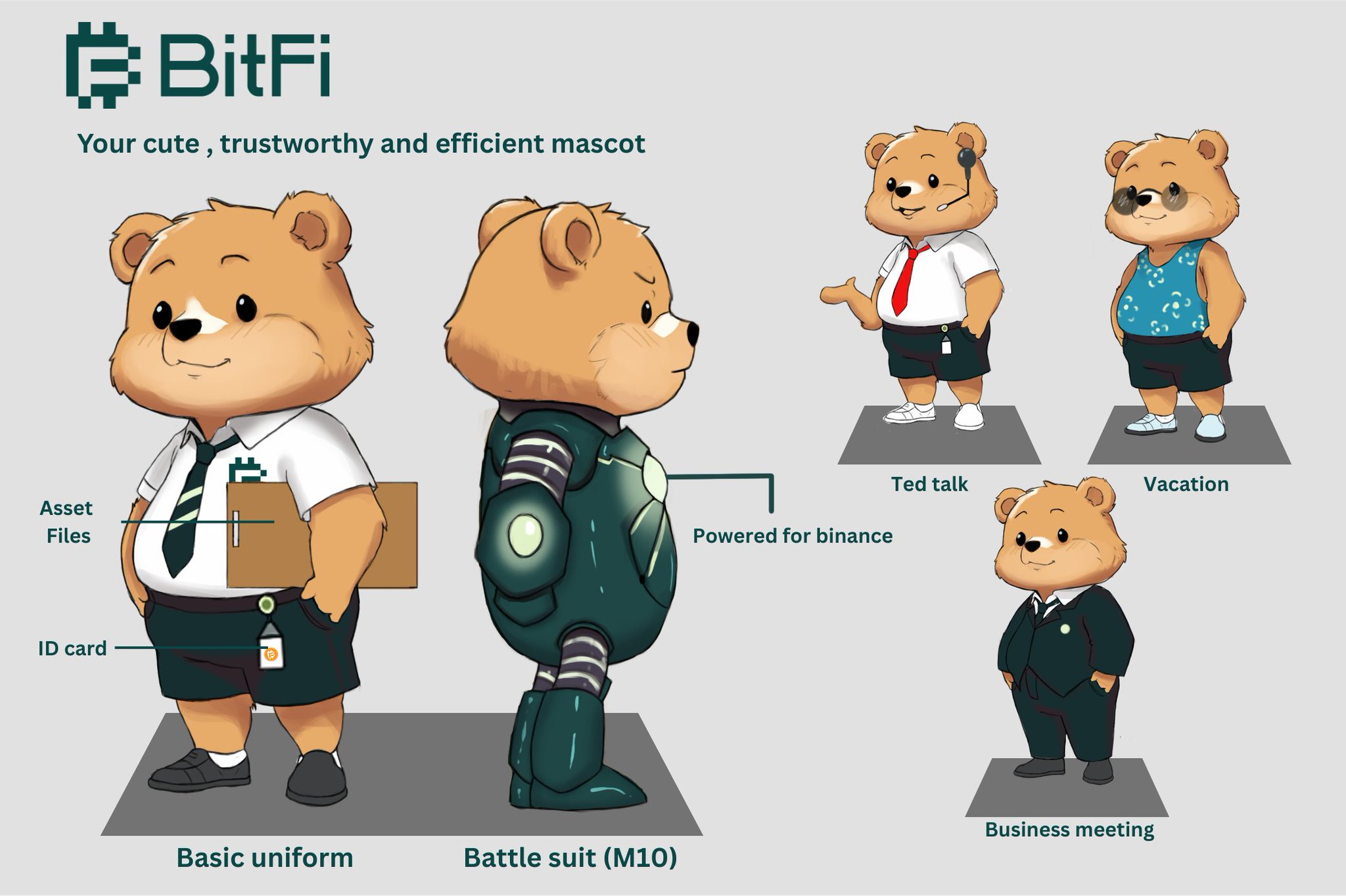 familiar × Bibiy. MASCOT BEAR BIBIY. MADE | familiar × Bibiy. MASCOT BEAR BLUE｜Bibiy.