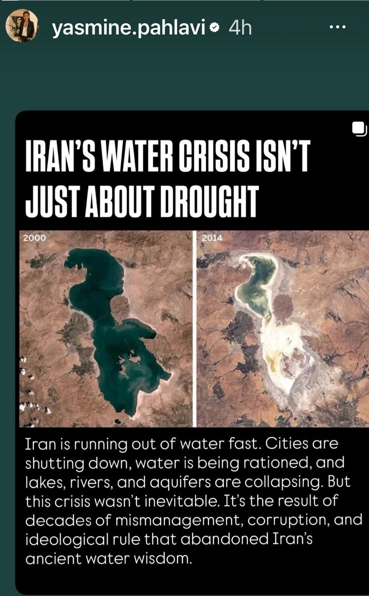 MihirkJha's tweet photo. A warning for Indian Cities; Iran going through an unimaginable Water Crisis: President Masoud Pezeshkian: "We hv no water, neither beneath our feet (groundwater) nor behind the dams, we are in a severe crisis due to mismanagement &amp; unplanned development" https://t.co/6a6enZquVf https://t.co/dJYARdtTu4