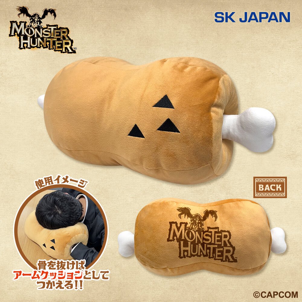 GAMEMEGA_MRI's tweet photo. 【景品情報】
☆パペットスンスンアクリルヘアクリップ
☆モンスターハンターこんがり肉BIGクッション

現在ブースにて展開中です♪
＃ゲームセンター　＃みらい平　＃パペットスンスン　＃モンスターハンター https://t.co/DAtQS6doEa