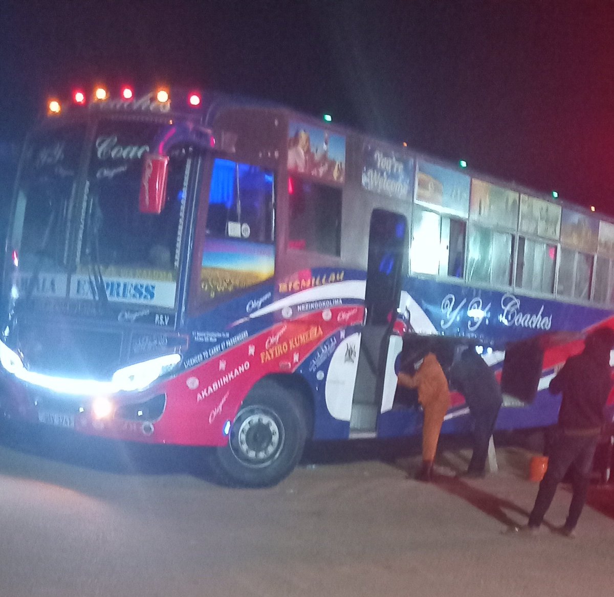 Guys, it's 4:30am, and I'm on a bus heading back to campus. A pregnant woman on the bus told the conductor she's craving termites, so the driver stopped in Luwero and sent the conductor to fetch some from a nearby ant hill in the bush. We're here waiting for him.." customer care