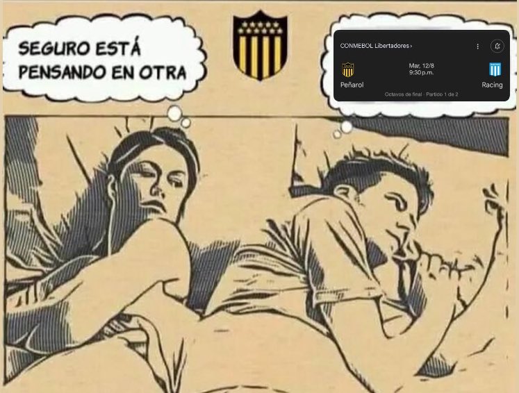 imposible pensar en otra cosa