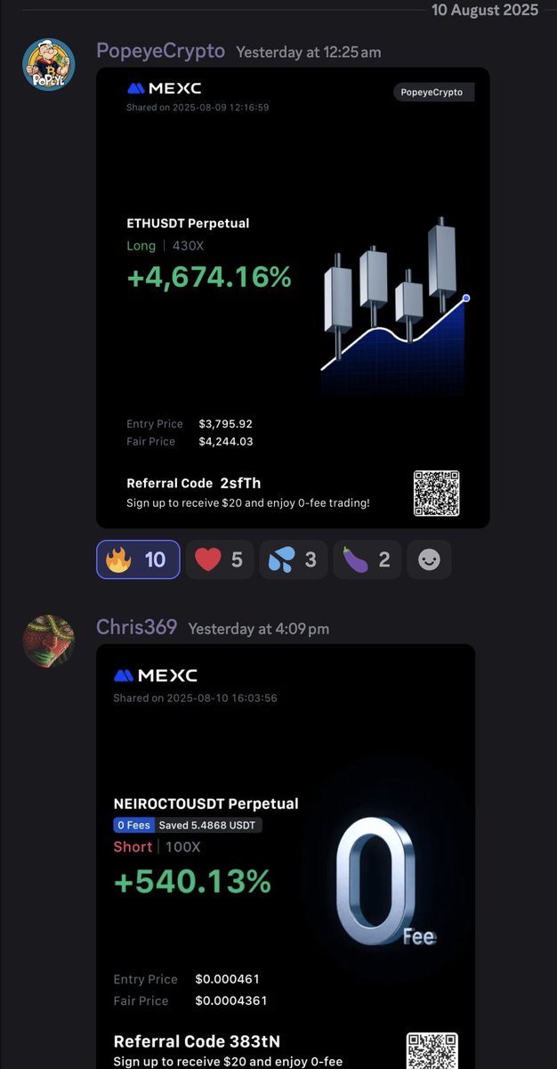 Members are cooking from <a href="/Yankee_Algo/">Yankee</a> and <a href="/abestateofmind/">Numus Trader</a> Calls 🤑