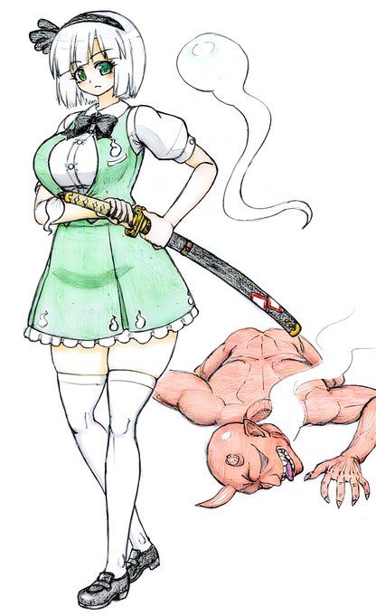 つよつよむちむち妖夢ちゃん 