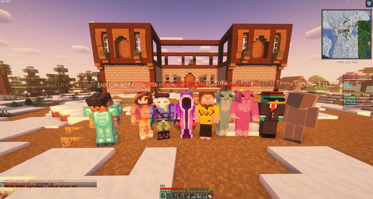 cimok2000's tweet image. Been playing the new @ByfieldCS MC server and hit first to get 6 hours and building a cool base (hopefully).

Been a lot of fun so far, come join and play with us💚