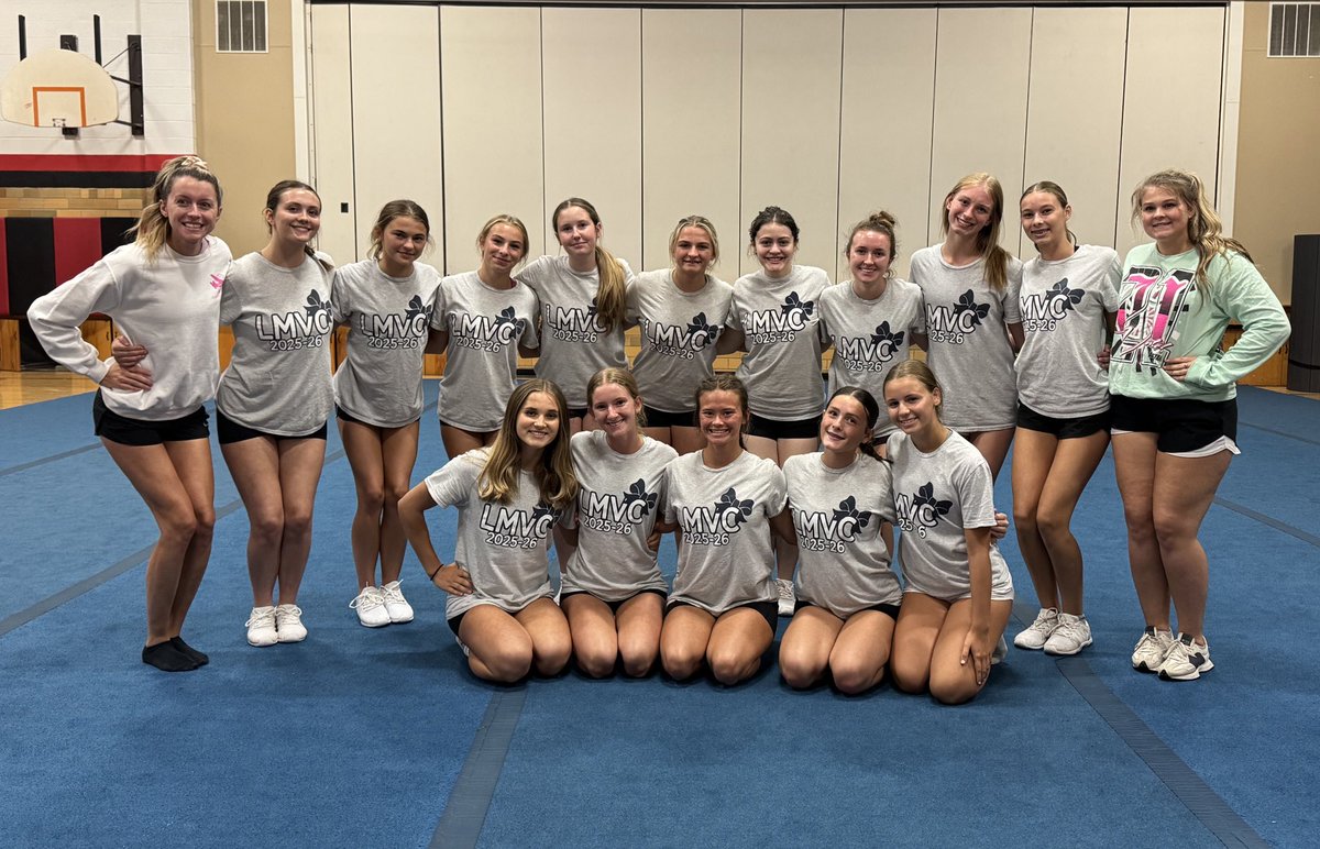 Cheer 2025 officially started today with choreography. Thanks United for the great routine!