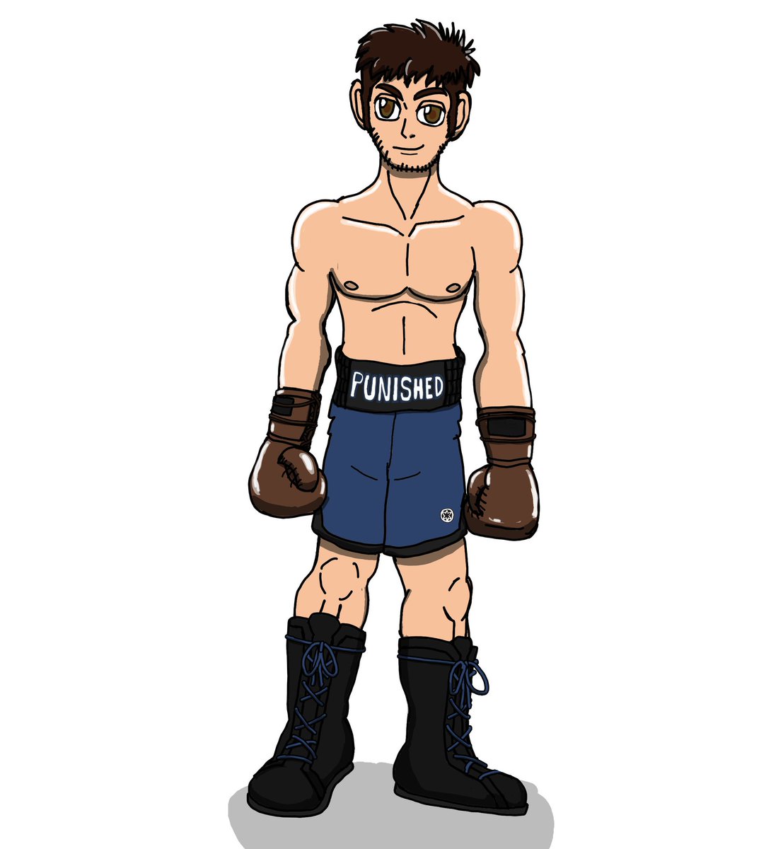 SubySuba's tweet image. This is Elias, Eli for short. He&apos;s my sona/self insert, as you can tell he&apos;s not much a looker, but he is one hellava punching bag. He&apos;s willing to face off, against males, females, anthros, Femboys, and twinks alike.

Art done by:@ravenf6
Had alot of fun brainstorming with him🥊