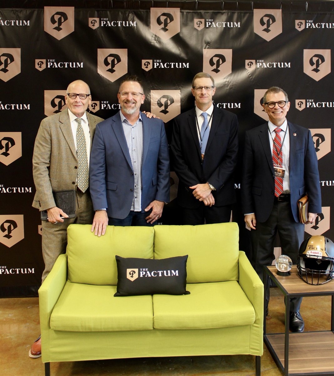 thepactum's tweet photo. Turned off by green room celebrity Christianity? Sofas are our only green, and speakers are there for you to engage! https://t.co/URfd6GYCcB
